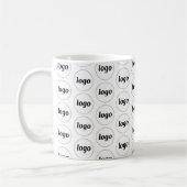 Mug Motif de marque commerciale de logo simple (Gauche)