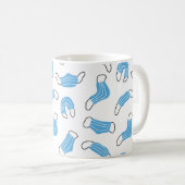 Mug motif de masque Médicale (Devant droit)