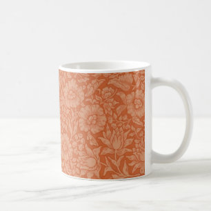Mug Motif de Mauve de William Morris : Floral Terracot