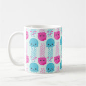Mug Motif de méduses, Mignonne méduse, Sea Animaux (Gauche)
