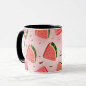 Mug Motif de melon d'eau (Devant gauche)