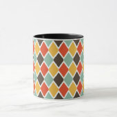 Mug motif de mode tribal ikat moderne (Centre)