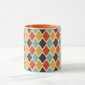 Mug motif de mode tribal ikat moderne (Centre)