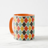 Mug motif de mode tribal ikat moderne (Devant gauche)