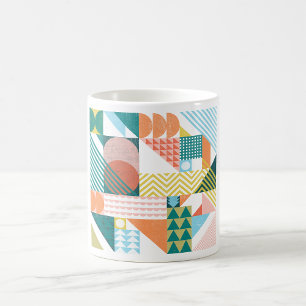 Mug Motif de monde de forme