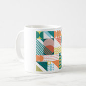Mug Motif de monde de forme (Devant gauche)