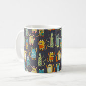 Mug Motif de monstres amusants (Devant gauche)