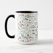 Mug Motif de montagne (Gauche)