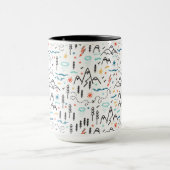 Mug Motif de montagne (Centre)