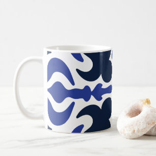 Mug Motif de mosaïque bleu marocain
