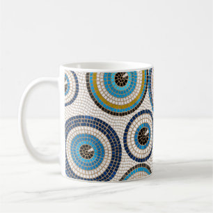 Mug Motif de mosaïque de l'oeil maléfique