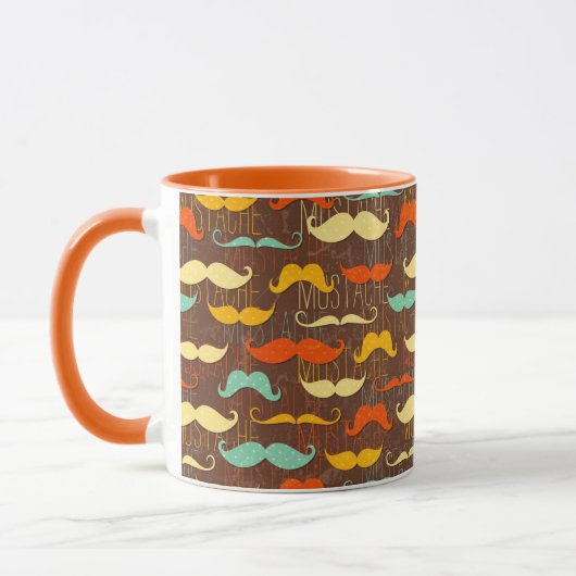 Mug Motif de moustache (Gauche)