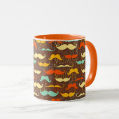 Mug Motif de moustache (Devant droit)