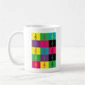 Mug Motif de musique Treble Clef (Gauche)
