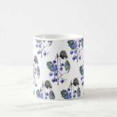 Mug Motif de myrtilles à l'aquarelle (Centre)