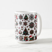 Mug Motif de Noël (Devant droit)