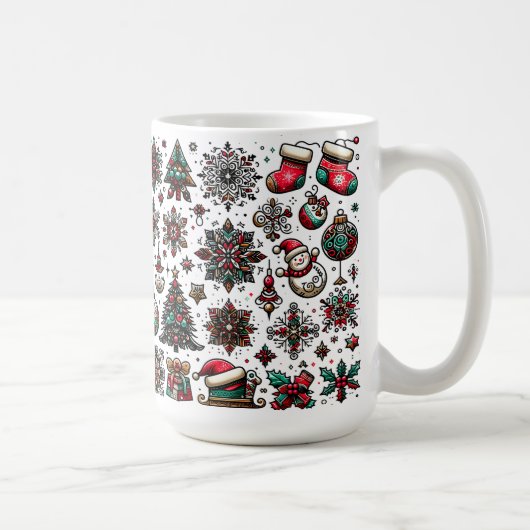 Mug Motif de Noël (Droite)