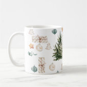 Mug Motif de Noël branché | Aquarelle (Gauche)