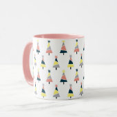 Mug Motif de Noël coloré (Devant gauche)