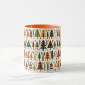 Mug Motif de Noël d'art populaire scandinave (Centre)