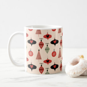 Mug Motif de Noël de milieu du XXe siècle