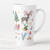 Mug Motif de Noël de style scandinave nordique (Droite)