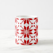 Mug Motif de Noël des flocs de neige de Noël (Centre)