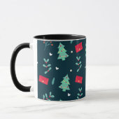 Mug Motif de Noël, design populaire, (Gauche)