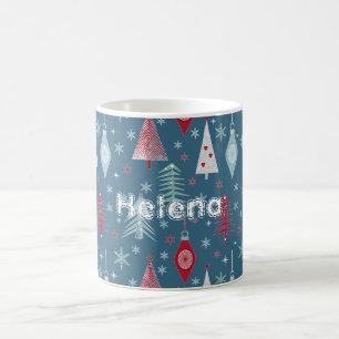 Mug Motif de Noël d'hiver.