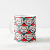 Mug Motif de Noël du Père Noël (Devant gauche)