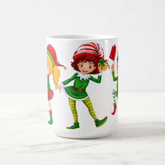 Mug MOTIF de Noël ELF (Centre)