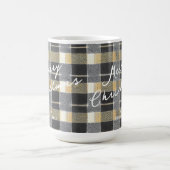 Mug Motif de Noël en or noir n° 7 ID1009 (Centre)