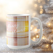 Mug Motif de Noël en or rose n° 7 ID1009
