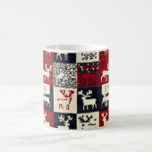 Mug Motif de Noël en Patchwork | Rustique (Centre)