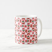 Mug Motif de Noël festif (Devant droit)