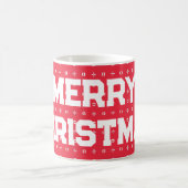 Mug Motif de Noël géométrique - (Centre)