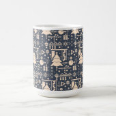 Mug Motif de Noël géométrique (Centre)