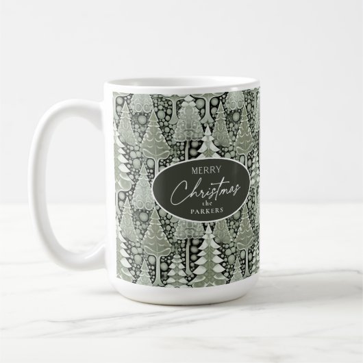 Mug Motif de Noël Green Earth #6 ID1009 (Gauche)