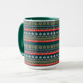 Mug motif de Noël nordique (Devant gauche)