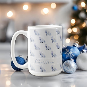 Mug Motif de Noël Ren Arctique Aquarelle Personnaliser