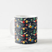 Mug Motif de Noël rétro (Devant gauche)