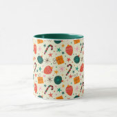 Mug Motif de Noël rétro et cadeau (Centre)