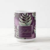 Mug Motif de Noël vert violet #29 ID1009 (Centre)