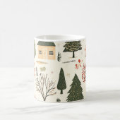 Mug Motif de Noël vintage Woodland (16) (Centre)