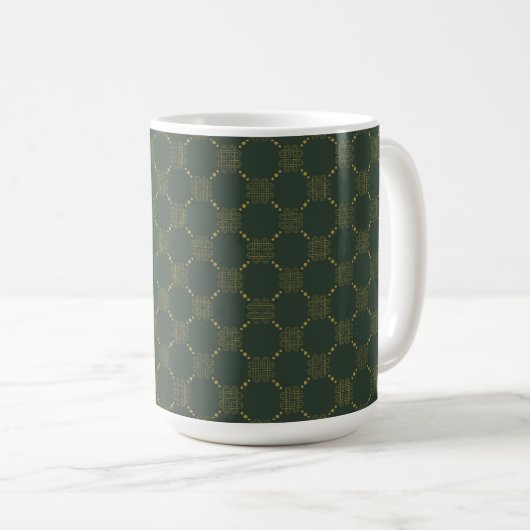 Mug Motif de noeud celtique (Devant droit)