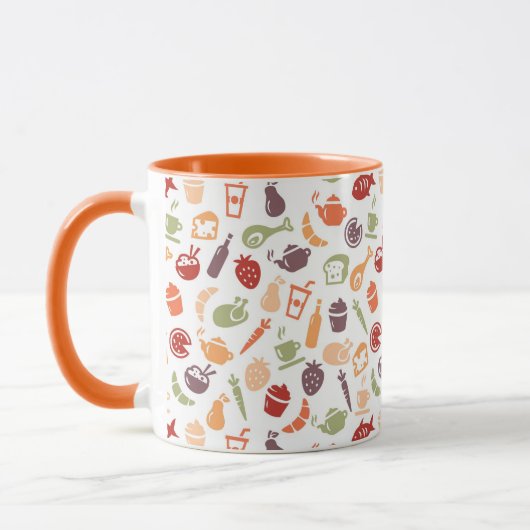 Mug Motif de nourriture (Gauche)