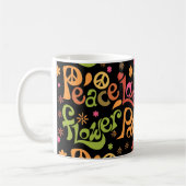 Mug Motif de paix et d'amour (Gauche)