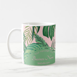 Mug Motif de palmier jungle Monstera tropical
