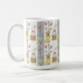 Mug Motif de panneau de Pâques pastel  (Gauche)