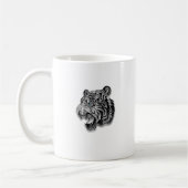 Mug Motif de panthère d'empreinte de léopard de Jaguar (Gauche)